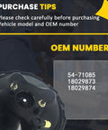 OEM numbers for Premium Heavy Duty Power Brake Booster Direct Fit Replacement For Chevrolet C1500 K1500 GMC Suburban Tahoe 97 To 01