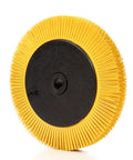 Heavy Duty Radial Bristle Brush With Aluminum Oxide Ceramic Grain Blend For Finishing, Polishing And Deburring Complex Parts