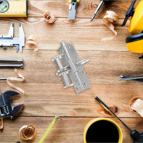 Sturdy Cold Rolled Steel Cabinet Door Hinge With Spring Damper Built Tough Silent Self Closing Kitchen Hinge For Wood Cupboards