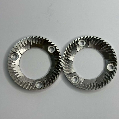40mm Flat Burr Blade For Electric Espresso Grinders Replacement Part In Stainless Steel for Pro Grade Precise Consistent Coffee Grinding