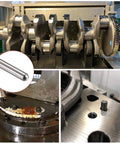 3x22mm Dowel Pins In 304 Stainless Steel, Round Head With Flat Chamfered End, 10 Pc Set For Shelves And Bunk Beds