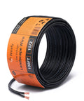 10/2 Low Voltage Landscape Wire, 100 Ft, Pure Copper, 2-Conductor Outdoor Direct Burial Cable For Landscape Lighting, UL Listed