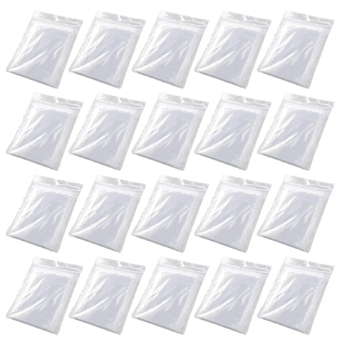 One Size Clear Hooded Disposable Rain Ponchos For Adults Bulk Pack Grab N Go in sealed clear plastic bags