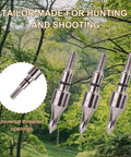 12 Pack 100 Grain Archery Arrow Field Points Screw In Tips Range Ready For Recurve Bow Compound Bow And Crossbow Bolts Target