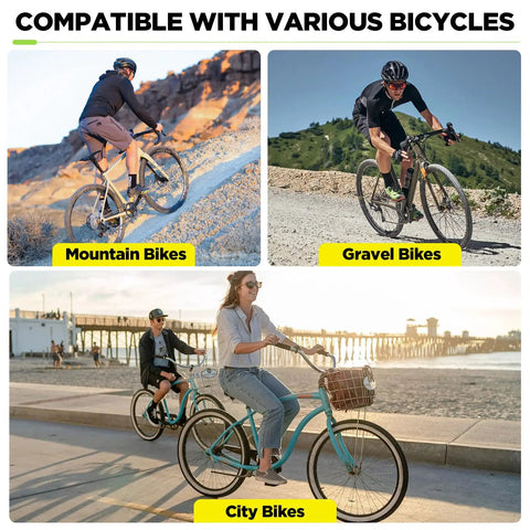 4 Pack 26 Inch Bike Tubes 1.75 1.95 2.10 2.125 With 35mm Schrader Valve Butyl Inner Tubes For MTB Cruiser City And Road Bikes