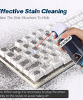 Go To Compressed Air Duster For Keyboard And Electronics Laptop And PC Cleaning Blower Dust Remover removing dust from keyboard