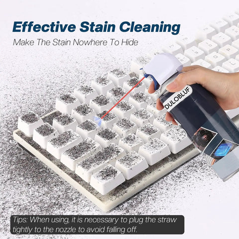 Go To Compressed Air Duster For Keyboard And Electronics Laptop And PC Cleaning Blower Dust Remover removing dust from keyboard