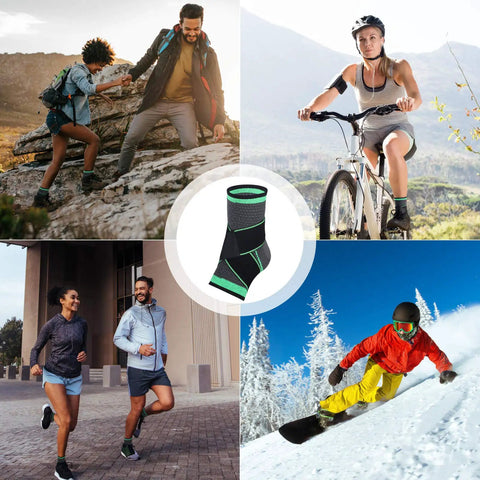 Compression Ankle Support Brace For Men And Women with Achilles Tendon Support in outdoor and sports settings