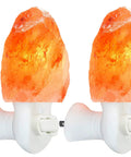 Pink Himalayan Salt Lamps Hand Carved Natural Night Lights For Bedrooms And Home Decor With Cozy Vibe And Health Benefits Including Negative Ions