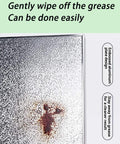 Image of a fireproof insulation panel for kitchen appliances with aluminum cladding and grease-resistant surface, easy to clean.
