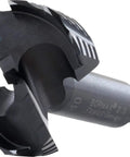 Pro Level German Steel Forstner Bit Set Includes Seven Workhorse Grade Drill Bits showing a single bit with sharp edges for clean holes.