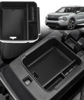 Mitsubishi Outlander Center Console Organizer Armrest Tray Insert 2022 2023 2024 2025 Not Fit Outlander Sport Premium ABS Storage Box