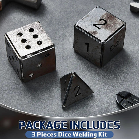 3 Piece Welding Practice Kit With Mild Steel Coupons And Triangle Plate For Beginners DIY TIG MIG Gas Arc Stick Welding Training Accessories 2.5 Inch 3 Styles