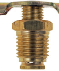 Brass Drain Cock Petcock 1/4 In. NPT Radiator Valve Replacement For Jeep Models, standard size, durable brass construction, front view