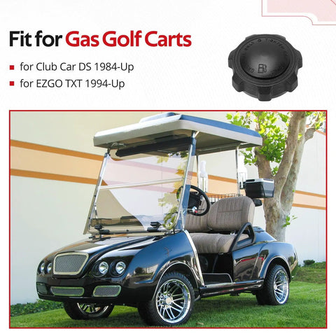 Rugged Nylon Gas Cap For Gas Golf Carts Built With A Solid Rubber Seal To Slam Down On Leaks And Squash Bad Odors Matches Ezgo Txt And Club Car Ds Models Like A Custom Fit