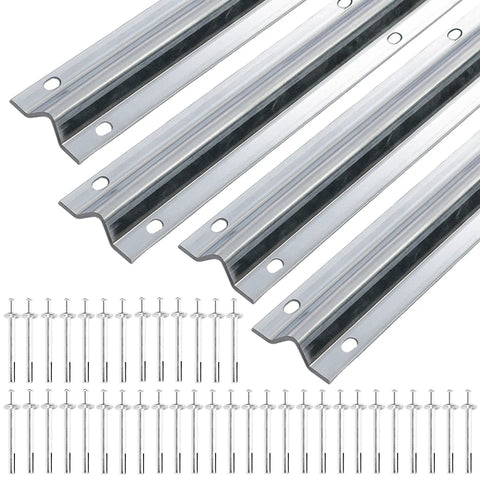 24 Ft Galvanized V Track For 1 In V Groove Gate Rollers Beefy Heavy Duty Driveway Gate Track With Hammer Drive In Anchors
