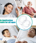 Anglechic nasal cannula set for adults; 7 ft clear soft tubing with curved nosepiece and 10 connectors, collage of multiple views
