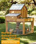 48 Inch By 100 Foot Hardware Cloth Welded Wire Mesh Hot Dip Galvanized Chicken Coop Enclosure with Chickens