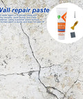 Rapid Dry Wall Repair Paste Kit For Holes And Cracks Drywall Filler For Plaster Walls includes paste, scraper, nozzles