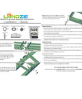 Assembly instructions for Tow Behind Drag Harrow Driveway Grader For Riding Mowers, Heavy Duty Lawn And Landscape Rake, 4 Ft Grading Tool