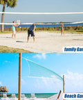 Heavy Duty Outdoor Volleyball Net For Backyard Showdown 32 Ft Long By 3 Ft High With Reinforced Side Tapes Durable Weather