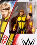 Logan Paul WWE Elite Action Figure With Swappable Hands, Ring Gear, And 25 Points Of Articulation in packaging