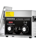 3L Ultrasonic Cleaner With Degas And Gentle Modes 120W Heater Stainless Steel Tank Timer And Knob Controls For Jewelry Glasses Watches Retainers And Dentures For That Mint Clean At Home