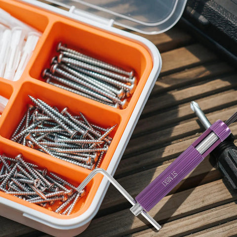 Helicoil Thread Repair Kit for fast and durable thread inserts zinc alloy construction with screws and tool set