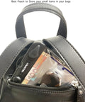 IPX8 Submersible Waterproof Wallet And Key Fob Case Pouch in backpack pocket, containing cash and cards