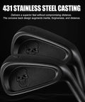 Forgiving cavity back design of 7 Iron Golf Club For Men Right Handed With Graphite Shaft, durable stainless steel head.