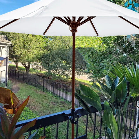 clamp for patio umbrella weallbuy Outdoor Stand, Deck Umbrella Mount, Patio Umbrella Holder Chair, Clamp Fixed Clip for Beach Fishing Outdoor Camping Boat Umbrella : Patio, Lawn & Garden and more Adjustable Outdoor Umbrella Clamp Holder