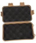 Open interior view of Five-Piece Wear-Resistant Survival Storage Case and Shockproof Tool Box with foam padding.