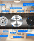Auxiren 44-piece cutting wheel kit for Dremel rotary tools; includes metal saw blade and abrasive discs