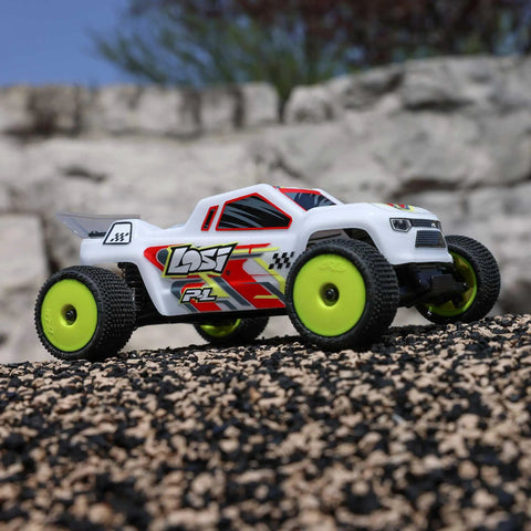 Micro RC Car 1/28 Scale 2WD Ready To Run With Aluminum Chassis And Oil Filled Shocks, 13 Plus MPH Top Speed, TLR Inspired Design