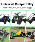 Universal 40 Inch Go Kart Rear Axle Kit for ATVs Quads Dune Buggies and Trailers compatibility with various vehicles
