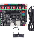 32 Bit Control Board For 3D Printer With ESP32 Dual Core 240MHz MCU, USB Type C Cable, and components for motherboard upgrade.