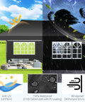 10x20 Pop Up Canopy Tent With Sidewalls And Upgrade Frame For Parties Weatherproof Outdoor Gazebo with UV and waterproof protection