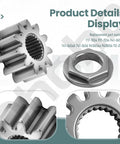 Two Pack Steering Shaft Pinion Gear And Bushing Kit For MTD 717-1554 Toro 112-0863 Cub Cadet LT1042 close-up