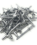 Aluminum Countersunk Head Blind Rivets Pop Rivets 3/16 x 1/4 Inch, 50 Count, Grip Range 0.126-0.250 Inch, Flush Finish