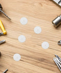 Top-Shelf Mini Plastic Gear Kit With Mechanical Project Parts Small motor components arranged on a wooden surface.