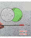Flex 5 Inch Pyramid Sponge Sanding Disc With Hook Loop Foam Base For Curved Surfaces Perfect Grit Polishing Orbital Sanders And Detail Jobs Smooth Finish showing 2mm thickness and grit types.