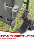 Heavy Duty Steel Dump Trailer Hinge, Weld On Trailer Door Hinge Built Like A Tank For Flatbeds And Gates With Smooth Pivoting Action and Bulletproof Reliability For Real World Load Jobs, showing close-up of steel construction.