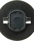Top view of Engine Oil Filler Cap For Vehicles Black Heavy Duty Filler Cap Built For Long Life With Rust Resistance And Heat Protection Vehicle Specific Fit No Fuss Snap On Seal Keeps Oil System Sealed
