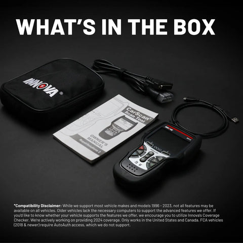 Bidirectional OBD2 Scan Tool 5610 For Cars And Light Trucks Get You Back On The Road Fast With Real-Time Live Data, OEM Codes, And Easy Fixes, Updates Included And US-Based Technical Support scanner, cables, and manual.
