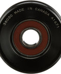 Drive Align Belt Drive Idler And Tensioner Pulley For Cars And Trucks, beefy heavy duty steel, made in Canada, front view