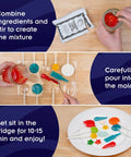 Space Gummy Candy Lab STEM Experiment Kit For Kids Make Space Themed Gummy Pops And Candies Explore Chemistry In Cooking