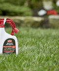 BugClear Insect Killer For Lawns And Landscapes Ready To Spray Kills 235 Bugs In Minutes 32 Oz bottle on grass