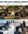 Trail Ready Electric Go Kart For Adults With 4000W Peak Power And 31 MPH Top Speed Off Road Suspension Adventure