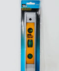 Nine Inch Aluminum Torpedo Level With Strong Magnets And Slick V Groove Base For Dead On Plumb Measurement Smooth White Windows Easy Angle Reads Straight Shooting Layout Tool Bulk Pack Twelve Heavy Duty Crew Essential in packaging.