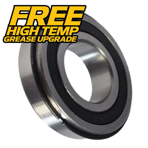 Close-up of the Beefed-Up Heavy Duty Four Pack Front Wheel Bearing 022-7009-00 Replacement Kit.